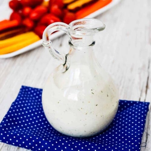 creamy garlic salad dressing LaRosa's Chopped Cobb Salad with Creamy