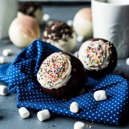 How to Make Homemade Hot Chocolate Bombs - Renee Nicole's Kitchen